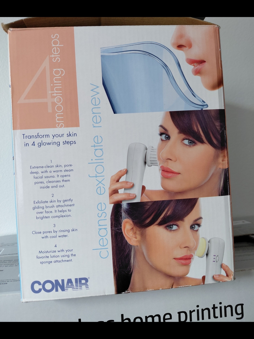 Conair Facial Cleansing Brush - White